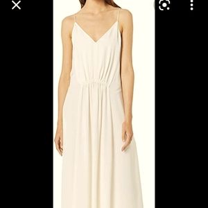 Theory Silk Dress Size 0 Ivory